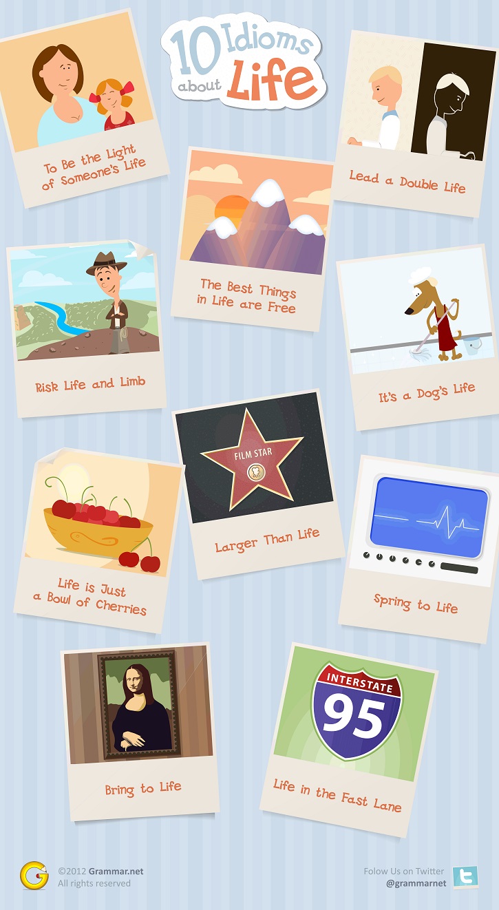 10 Idioms About Life for TOEFL